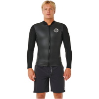 Mens Dawn Patrol 1.5mm Front Zip Jacket